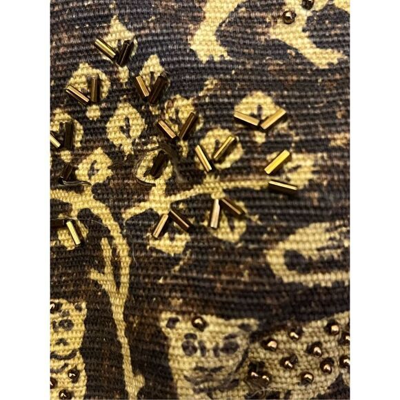 Maggy London Y2K  Jacquard Leopard Print skirt Set 4 - Picture 6 of 6